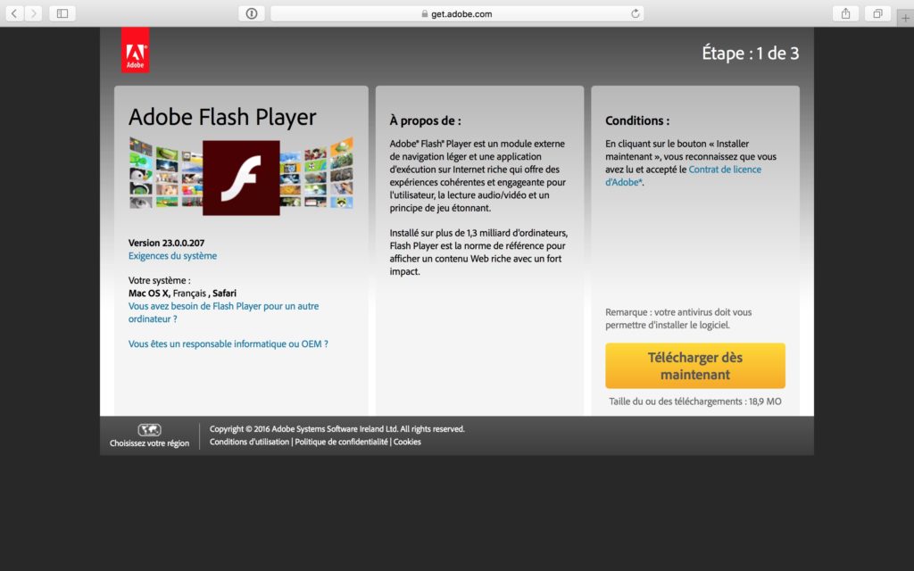 Adobe flash player for mac os x 10.5