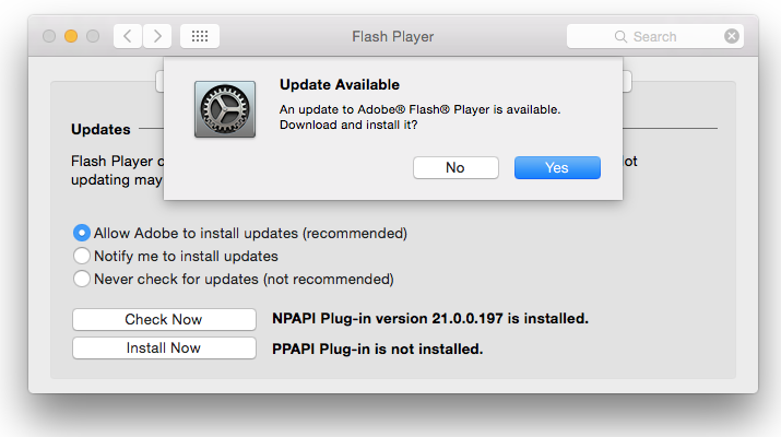 Adobe flash player for mac os x latest version