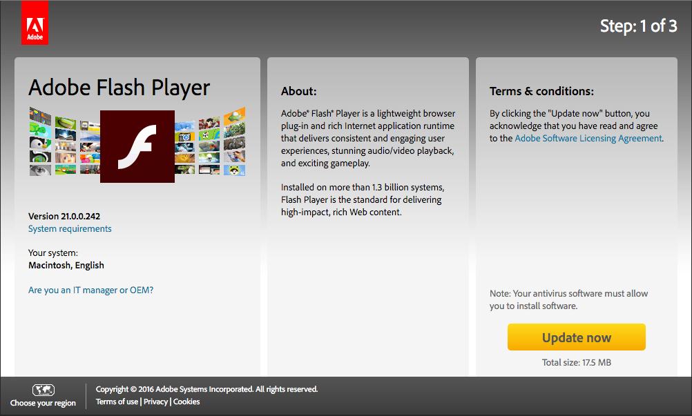 Adobe flash player 9 for mac os x free download